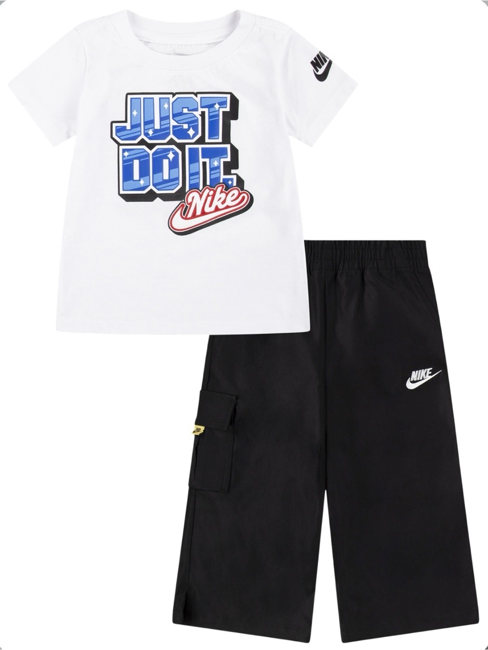 Nike Step Up Your Game S/S T-Shirt and Pants Set